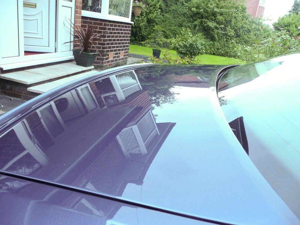 Wax for a dark blue car